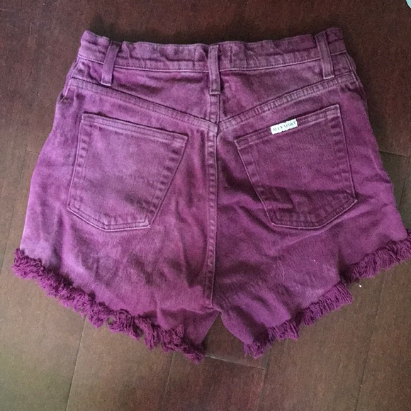 High waisted jean short - Picture 3 of 4